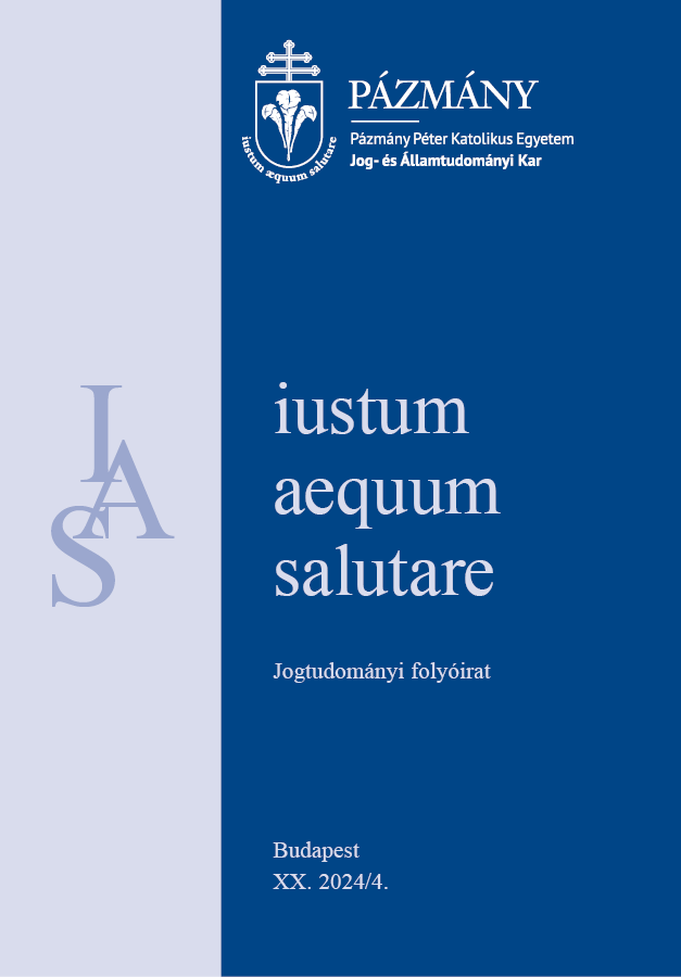 Iustum Aequum Salutare 2024/4.