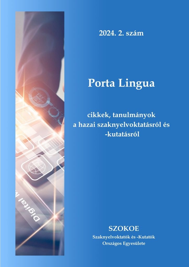 Porta Lingua a Szaknyelvoktatók és -Kutatók Országos Egyesületének folyóirata